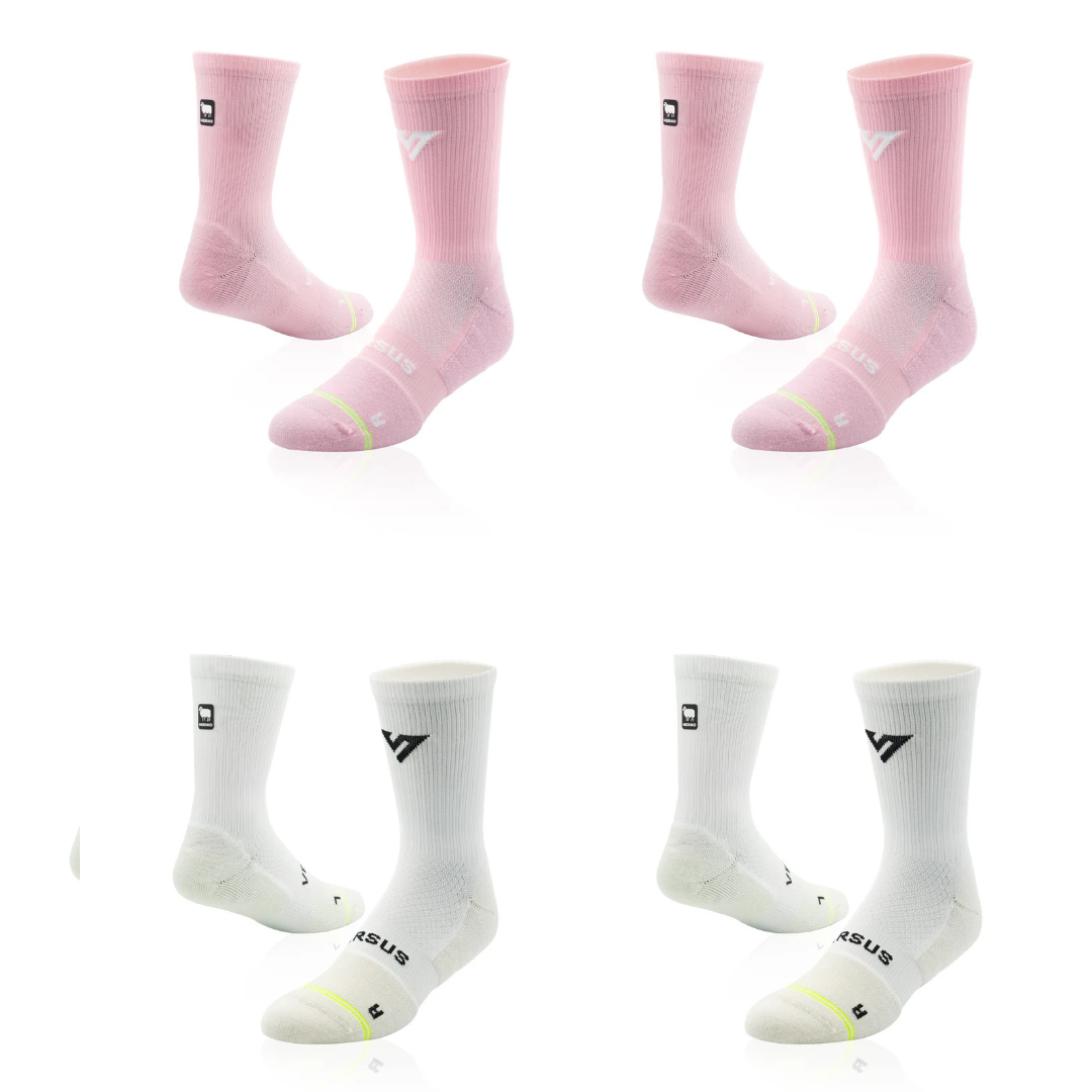 4 Paar Lady Merino „Versus“ Socken