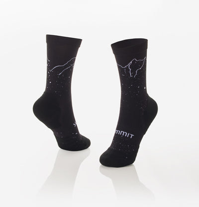 socken gegen blasen schwarz kompression